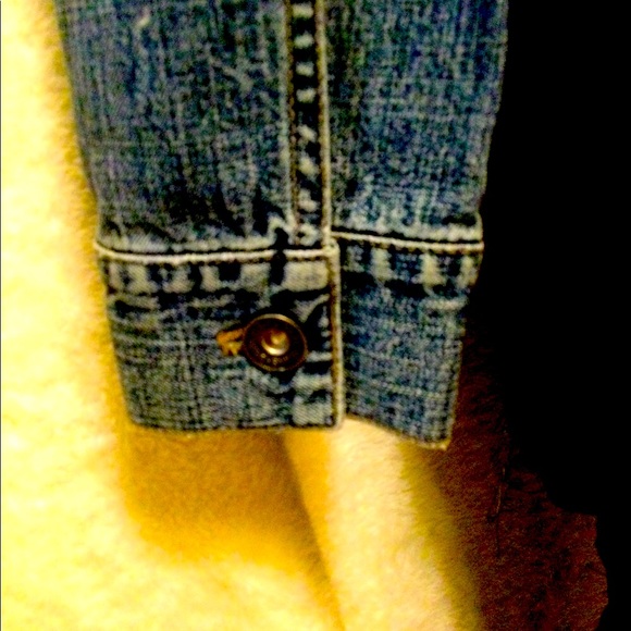 DKNY STONE WASHED JEAN JACKET -RARE💜RETRO 1980’S- - Picture 6 of 12